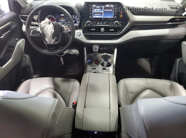 5TDDZRBH4LS037228 2020 TOYOTA LIMITED White Առջևի վահանակի տեսք