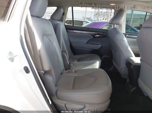 5TDEBRCH9LS001090 2020 TOYOTA HIGHLANDER HYBRID White 