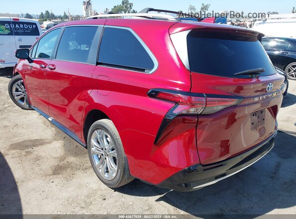5TDERKECXMS052006 2021 TOYOTA SIENNA Red Հետևի ձախ