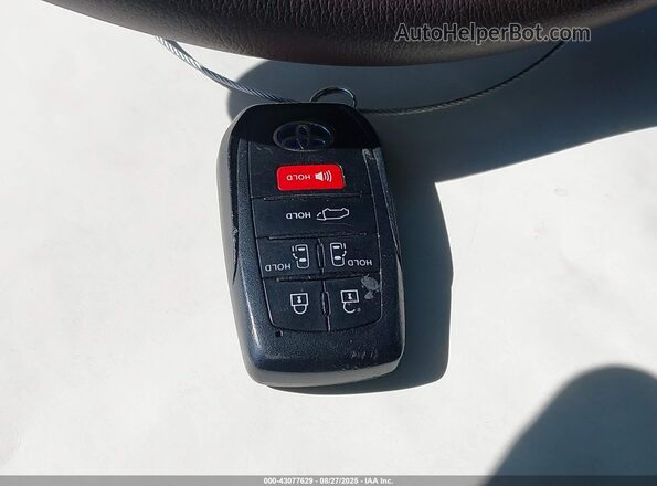 5TDERKECXMS052006 2021 TOYOTA SIENNA Red Առջևի վահանակի տեսք