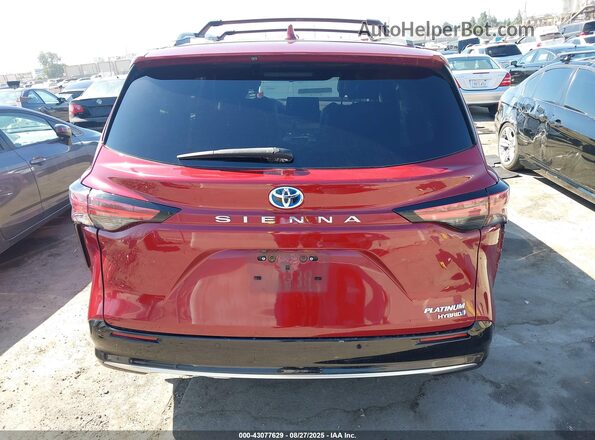 5TDERKECXMS052006 2021 TOYOTA SIENNA Red 