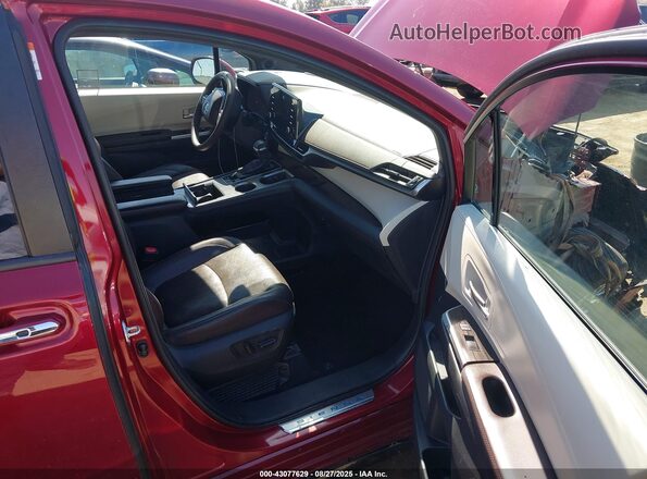 5TDERKECXMS052006 2021 TOYOTA SIENNA Red Սալոնի դիմացի տեսք
