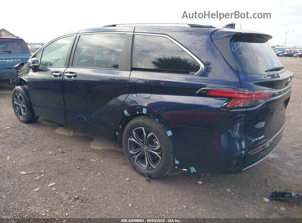 5TDESKFC0SS174373 2025 TOYOTA SIENNA Blue Հետևի ձախ