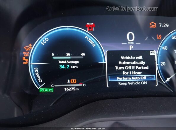 5TDESKFC0SS174373 2025 TOYOTA SIENNA Blue Հետևի նստատեղերի տեսք