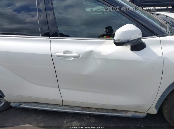 5TDFZRAH6MS078407 2021 TOYOTA HIGHLANDER White 