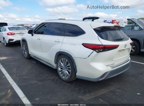 5TDFZRAH6MS078407 2021 TOYOTA HIGHLANDER White Rear left