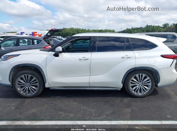 5TDFZRAH6MS078407 2021 TOYOTA HIGHLANDER White 360 interior view