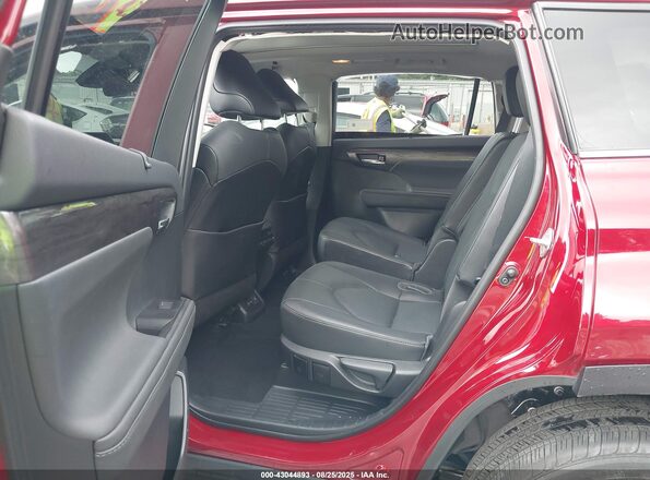 5TDFZRBH0MS062833 2021 TOYOTA HIGHLANDER Red VIN sticker view