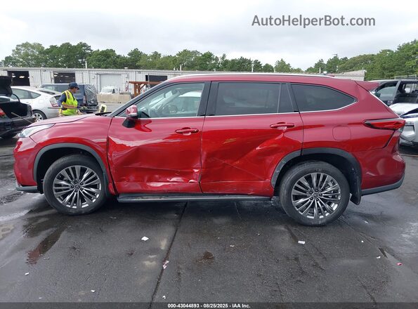 5TDFZRBH0MS062833 2021 TOYOTA HIGHLANDER Red 