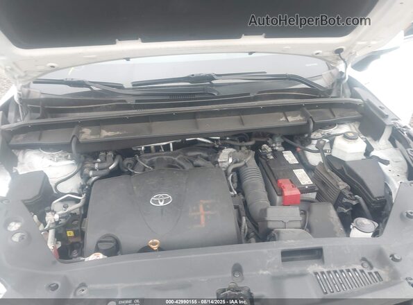 5TDFZRBH8LS019792 2020 TOYOTA HIGHLANDER White Vista trasera