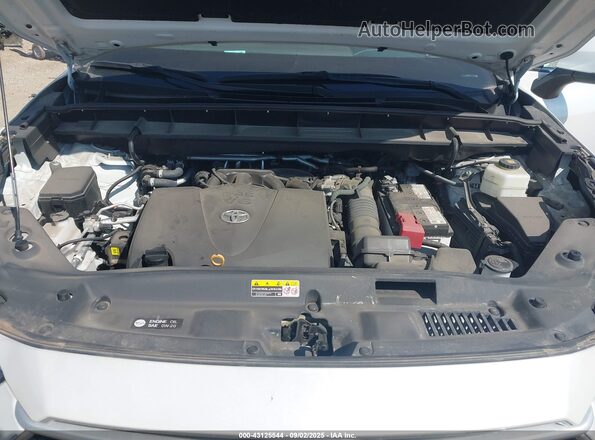 5TDGZRBH1NS224099 2022 TOYOTA LE White უკანა ხედი