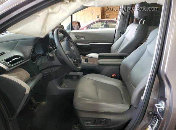 5TDJRKEC3NS087308 2022 TOYOTA LE Gray Vista interior delantera