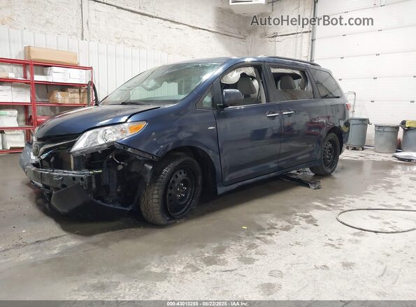 5TDJZ3DC1LS246315 2020 TOYOTA LE Blue Vista tres cuartos delantera izquierda