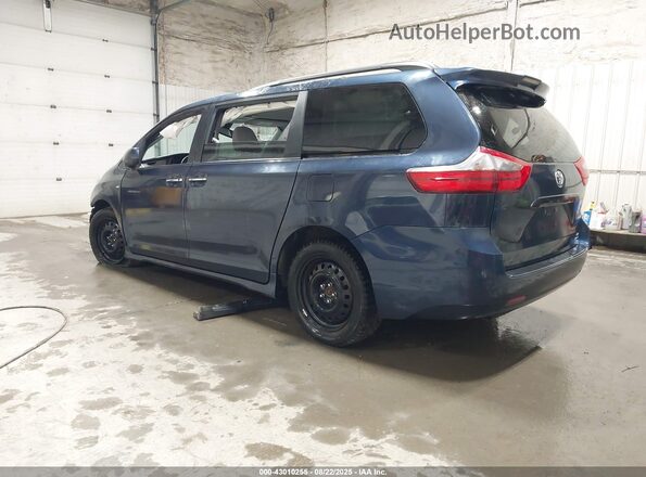 5TDJZ3DC1LS246315 2020 TOYOTA LE Blue Trasero izquierdo