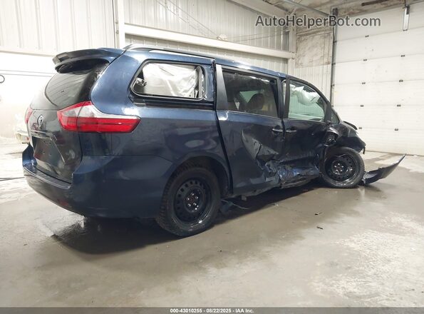 5TDJZ3DC1LS246315 2020 TOYOTA LE Blue Trasero derecho