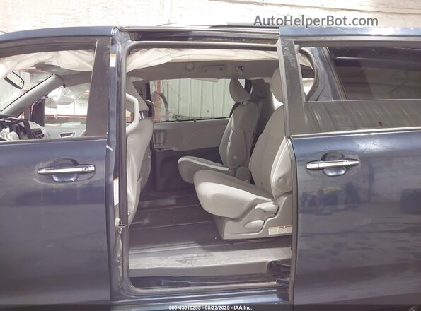 5TDJZ3DC1LS246315 2020 TOYOTA LE Blue Vista de la etiqueta del VIN