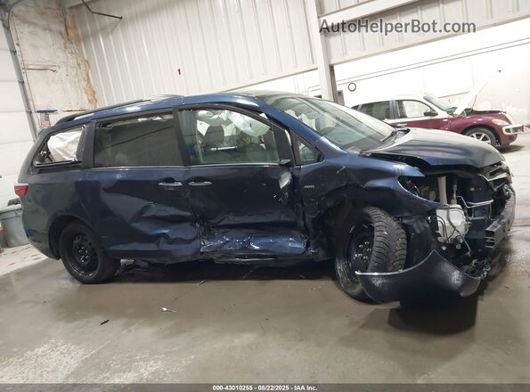 5TDJZ3DC1LS246315 2020 TOYOTA LE Blue Vista interior trasera
