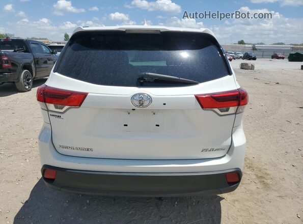 5TDJZRFH8JS542490 2018 TOYOTA HIGHLANDER White 