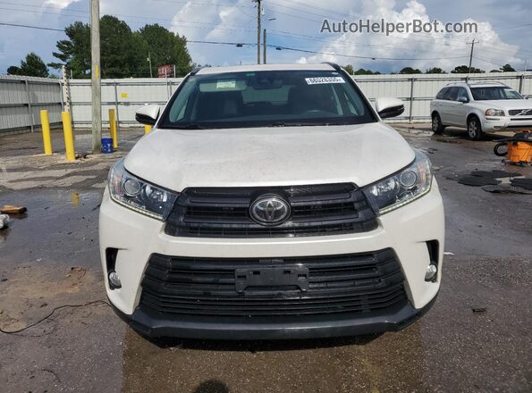 5TDJZRFHXJS845111 2018 TOYOTA HIGHLANDER White 