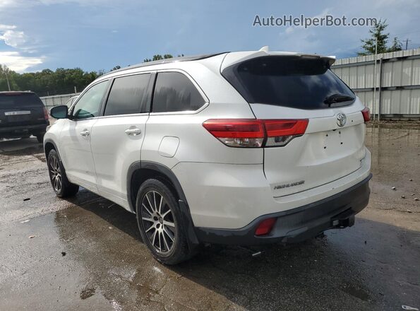 5TDJZRFHXJS845111 2018 TOYOTA HIGHLANDER White 