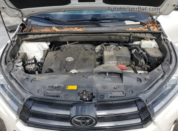 5TDJZRFHXJS845111 2018 TOYOTA HIGHLANDER White 