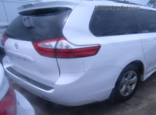 5TDKZ3DC3JS916206 2018 TOYOTA LE  Вид наклейки з VIN-кодом