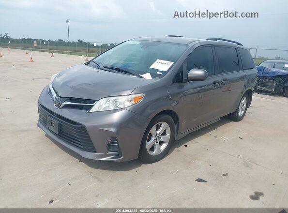 5TDKZ3DC6LS030934 2020 TOYOTA LE Gray Передня ліва чверть
