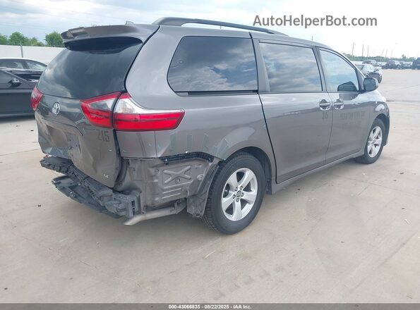 5TDKZ3DC6LS030934 2020 TOYOTA LE Gray Задня права чверть