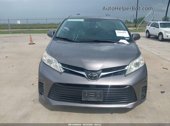 5TDKZ3DC6LS030934 2020 TOYOTA LE Gray Вид щитка приладів