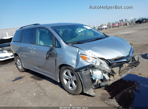 5TDKZ3DC6LS032635 2020 TOYOTA LE Silver Вид спереду