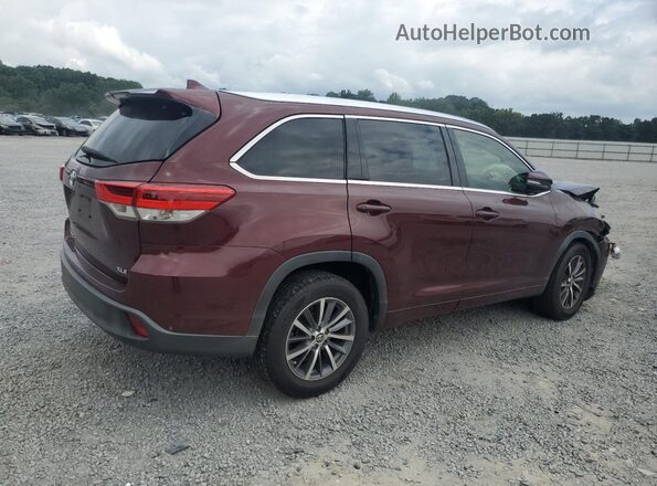 5TDKZRFHXHS232016 2017 TOYOTA HIGHLANDER Red 
