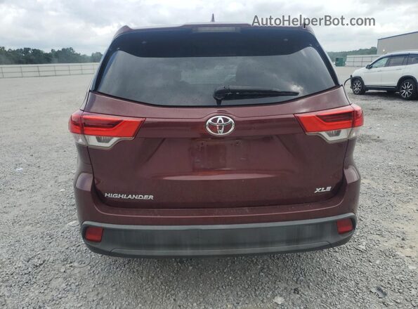 5TDKZRFHXHS232016 2017 TOYOTA HIGHLANDER Red 