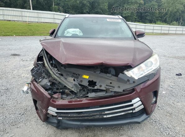 5TDKZRFHXHS232016 2017 TOYOTA HIGHLANDER Red 