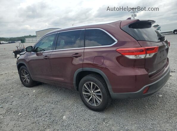 5TDKZRFHXHS232016 2017 TOYOTA HIGHLANDER Red 