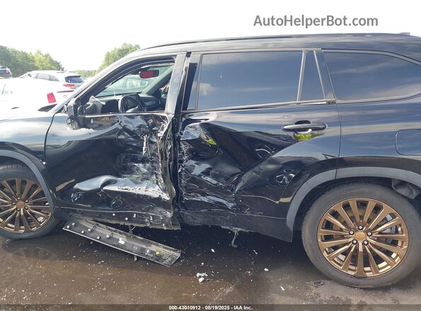 5TDLZRBH7MS109486 2021 TOYOTA HIGHLANDER Black Widok wnętrza 360 stopni