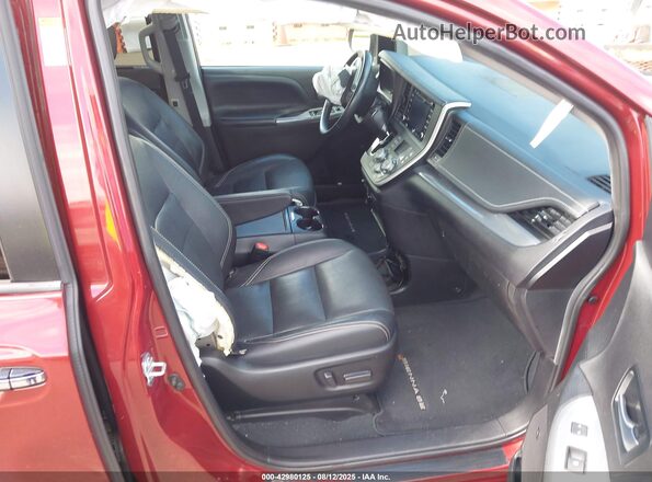 5TDXZ3DC1LS073065 2020 TOYOTA SIENNA Красный Вид салона спереди