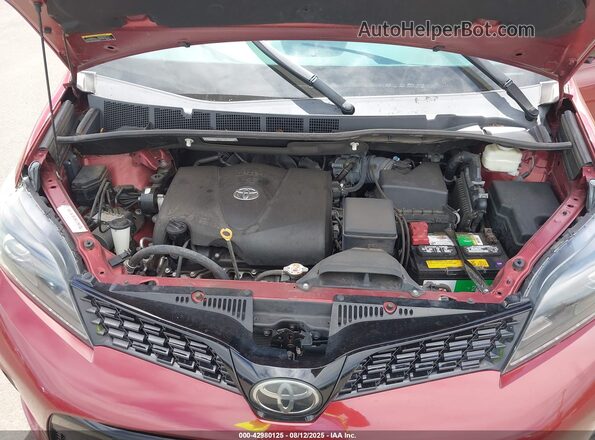 5TDXZ3DC1LS073065 2020 TOYOTA SIENNA Красный Вид сзади