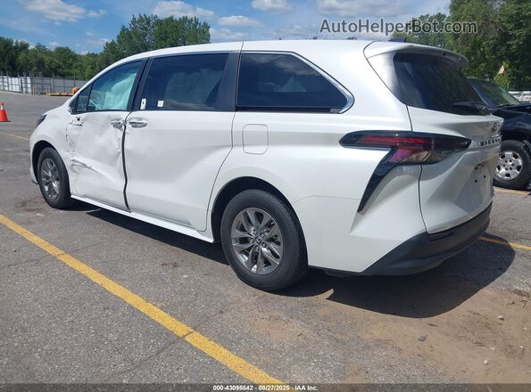 5TDYRKEC7RS202948 2024 TOYOTA LE White უკანა მარცხენა