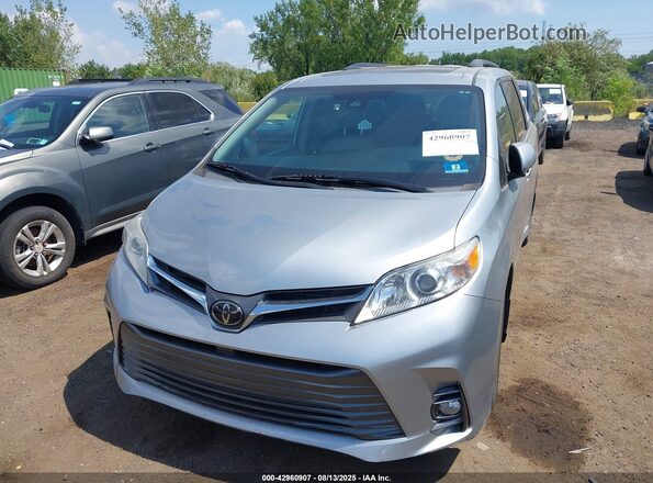 5TDYZ3DC0LS035217 2020 TOYOTA LE Gray უკანა სალონის ხედი