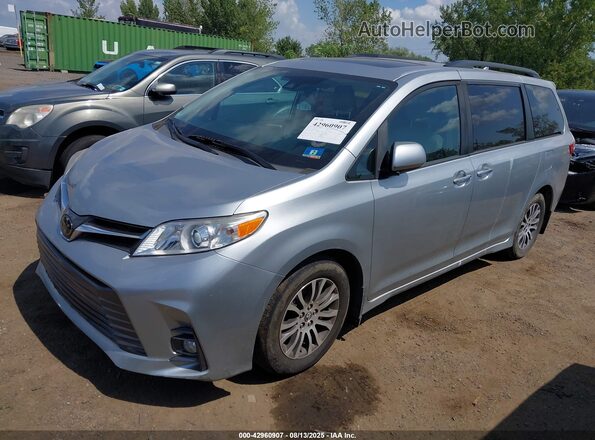 5TDYZ3DC0LS035217 2020 TOYOTA LE Gray წინა მარცხენა ხედი სამი მეოთხედიდან