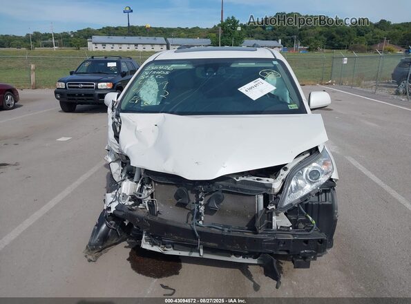 5TDYZ3DC5LS037710 2020 TOYOTA LE White Widok zestawu wskaźników