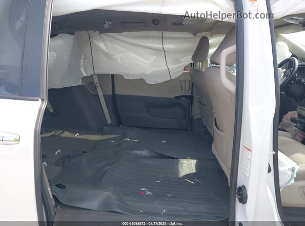 5TDYZ3DC5LS037710 2020 TOYOTA LE White Widok naklejki z numerem VIN