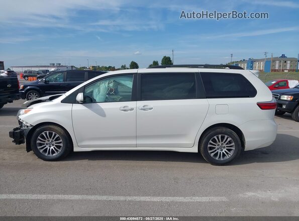 5TDYZ3DC5LS037710 2020 TOYOTA LE White Widok wnętrza 360 stopni