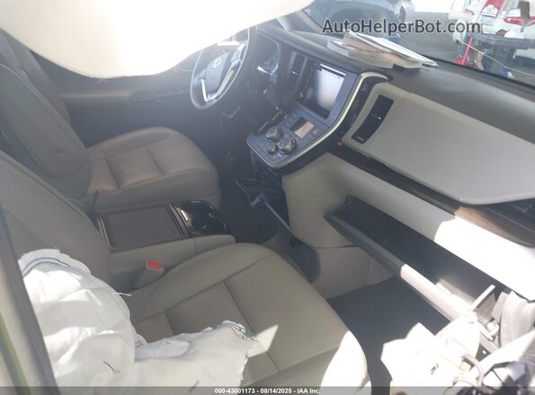 5TDYZ3DC6LS080582 2020 TOYOTA LE White Vista interior delantera