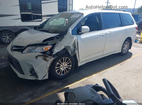 5TDYZ3DC6LS080582 2020 TOYOTA LE White Vista tres cuartos delantera izquierda