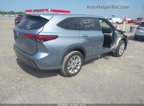 5TDYZRAH3MS085324 2021 TOYOTA LIMITED Light Blue Tył prawy