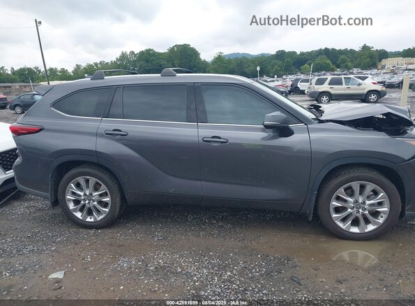 5TDYZRAH7MS053699 2021 TOYOTA LIMITED Gray 