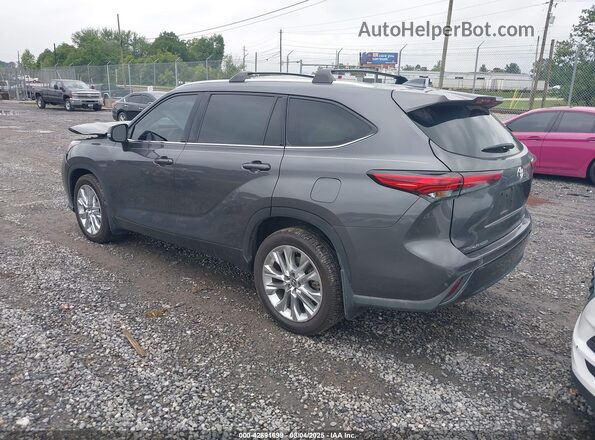5TDYZRAH7MS053699 2021 TOYOTA LIMITED Gray 