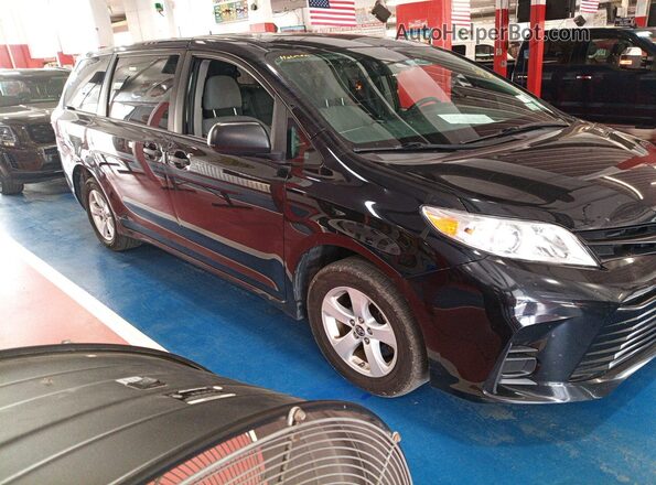 5TDZZ3DC3LS068071 2020 TOYOTA SIENNA  Вид наклейки с VIN-кодом