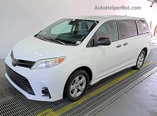 5TDZZ3DC4LS065096 2020 TOYOTA SIENNA  Вид подкапотного пространства